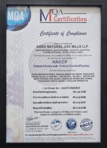 NATURBLEND CERTIFICATE 2