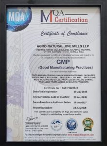 NATURBLEND CERTIFICATE 3